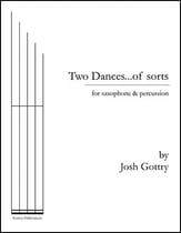 Two Dances...of sorts Saxophone and Percussion cover